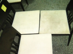 Limpieza de tapizado sillas Rotil